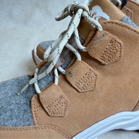 Sorel Kinetic Breakthru Caribou Boots Waterproof Insulated Women’s 7.5 - Picture 13 of 16